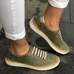 Women Athletic Slip On Sneakers Casual Outdoor Shoes