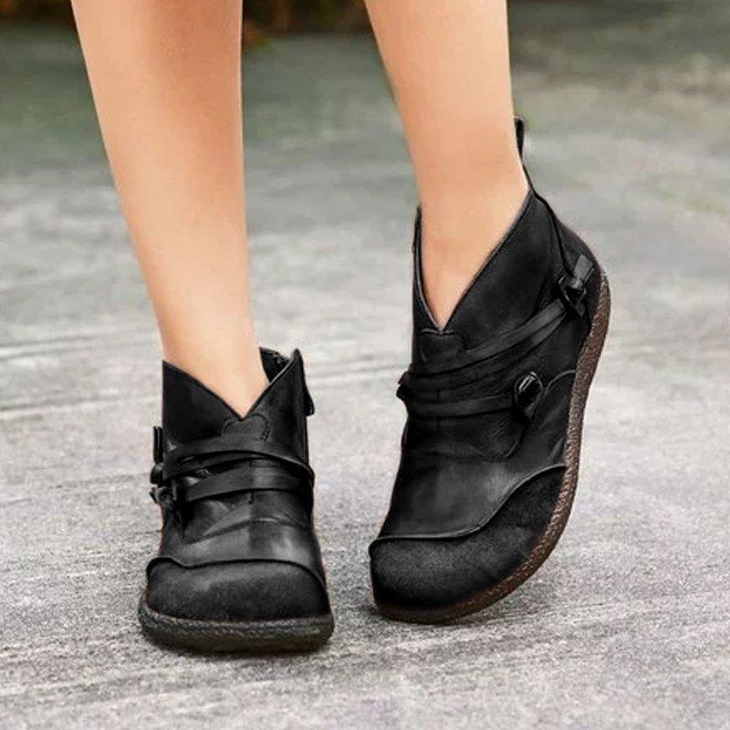 Women Flat ankle boot